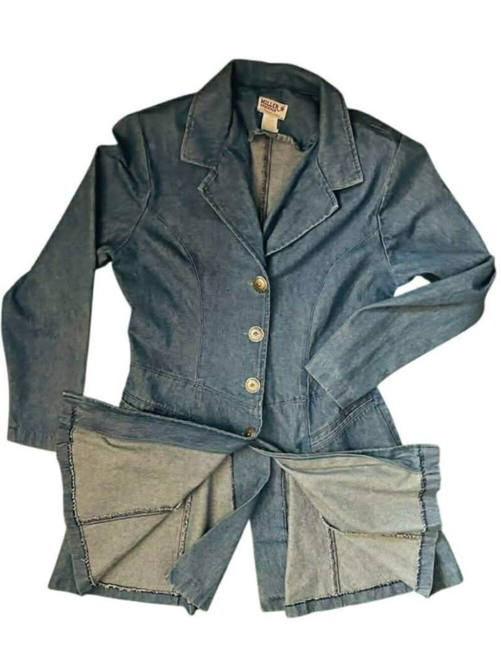 Vintage Women’s Miller Stockman for Western Living Riding Denim Jacket Size 12